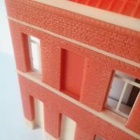 Impression 3D DLP / façade briques /HB3D SAS