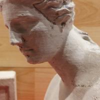 Buste Venus de milo / matériau béton / teinte naturelle / hauteur 18 cm