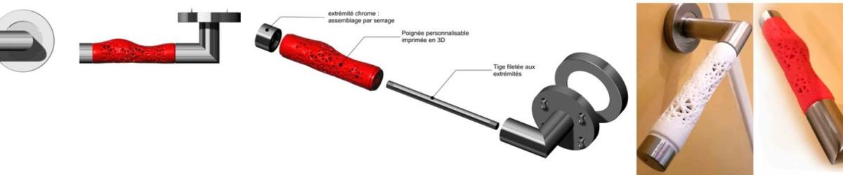 Hb3d sas modelisation 3d impression 3d poignee de porte structurelle 1